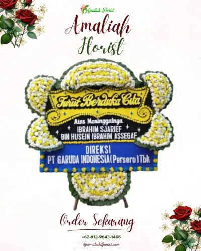 Papan Bunga Duka pasirawi